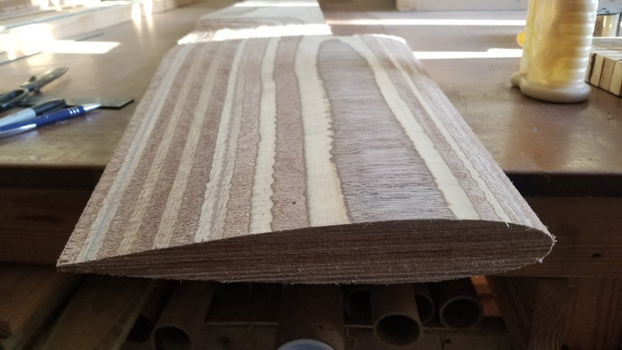 5.80 CNC shaped Rudder and Daggers