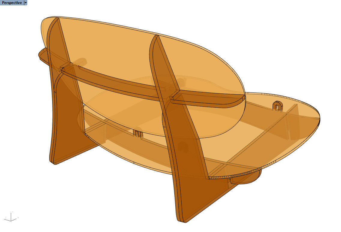 Tractor Style Canoe Seat Plans (Instant Download)