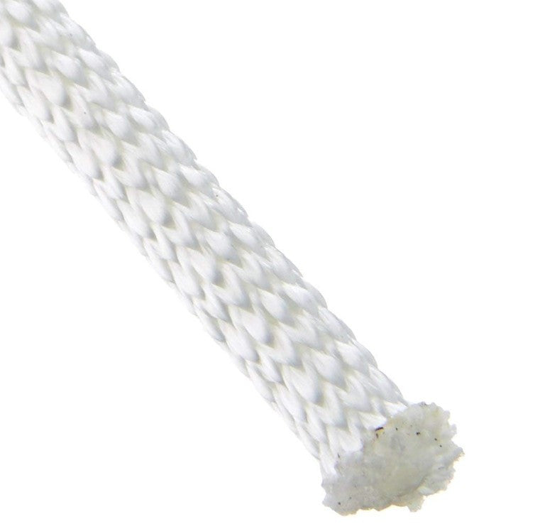1/4" Low Stretch White Poly