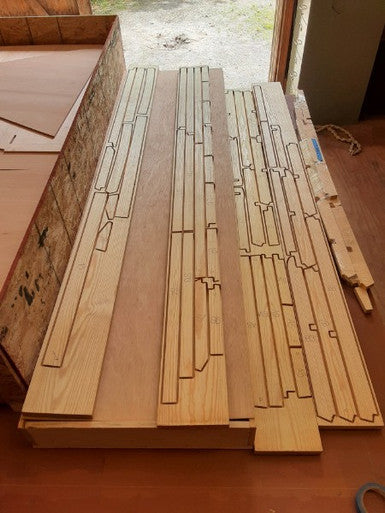 5.80 Pine Timber Framing