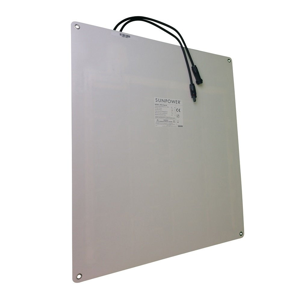 SunPower® 50 Watt Flexible Monocrystalline High Efficiency Solar Panel