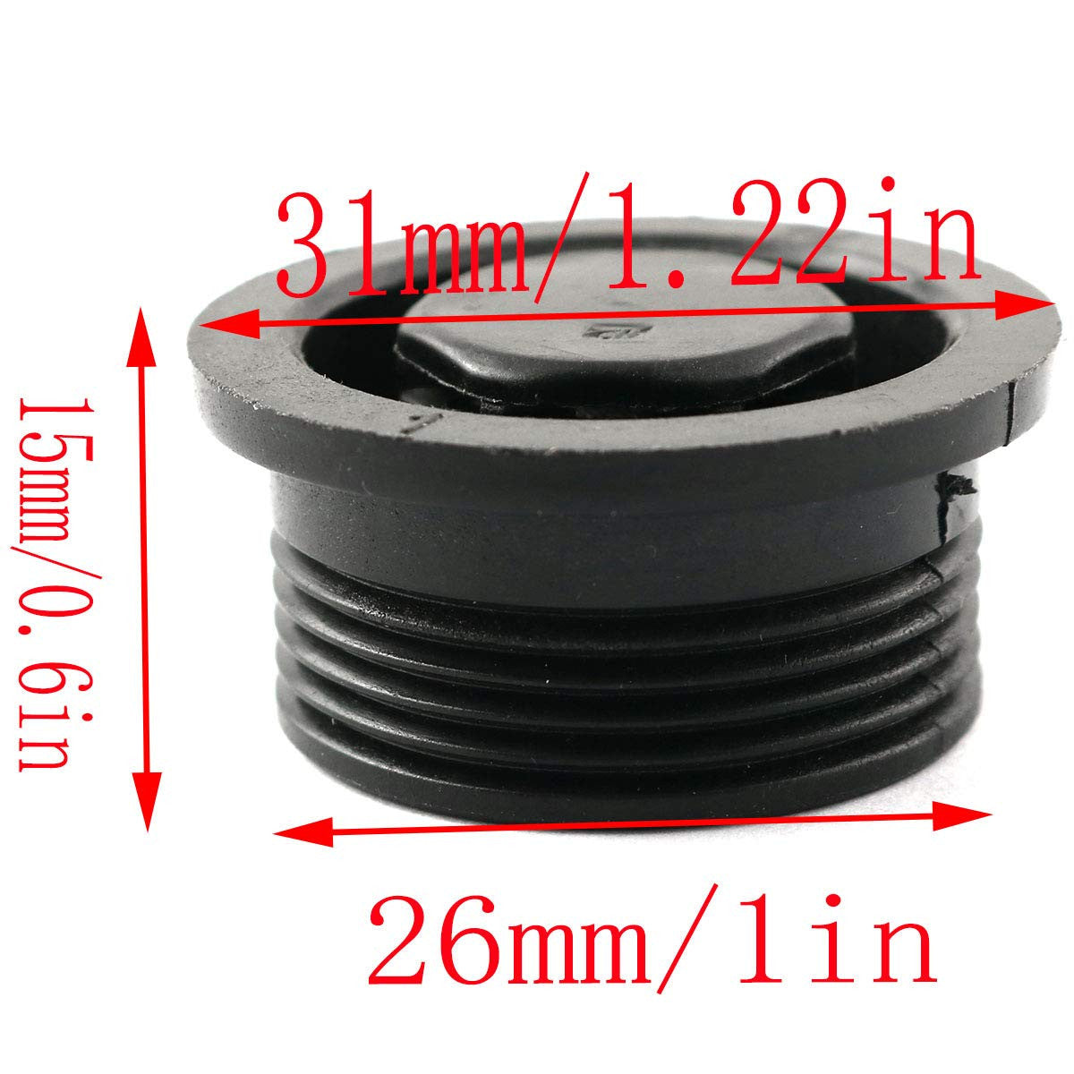 LQ Industrial Auto-Vent Plug 31x15x22mm Surfing Surfboard Stand Up Paddle Board Auto Air Vent Exhaust Valve Accessories