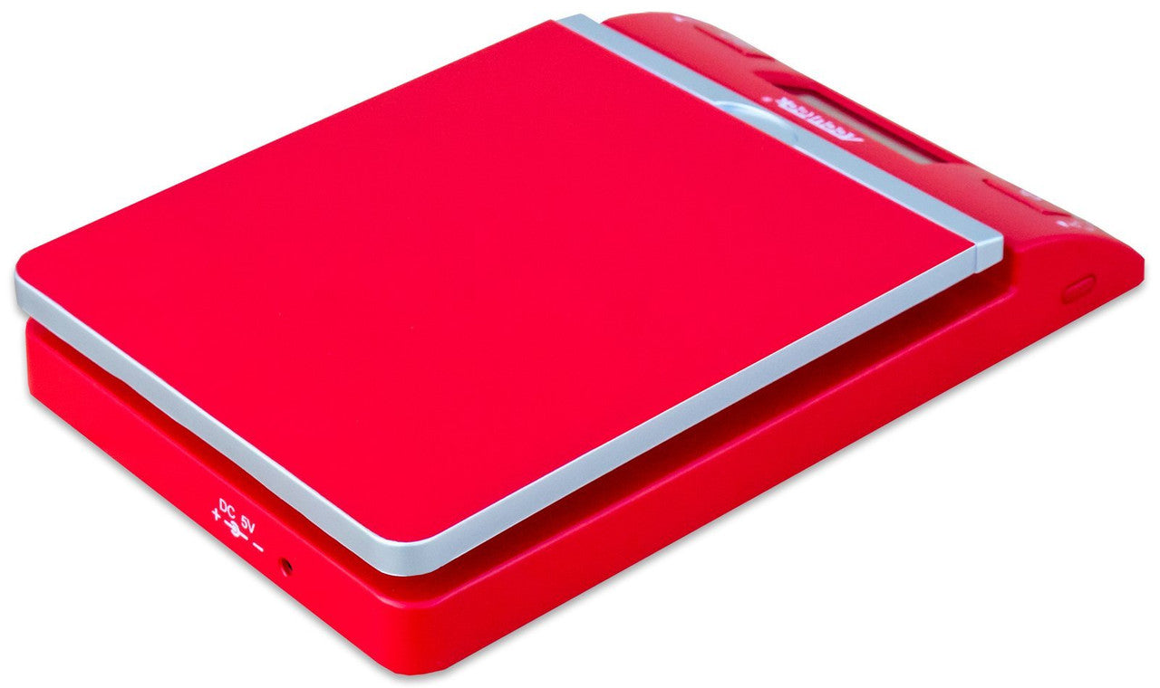 Accuteck DreamRed 86 Lbs Digital Postal Scale Shipping Scale Postage with USB&AC Adapter, Limited Edition
