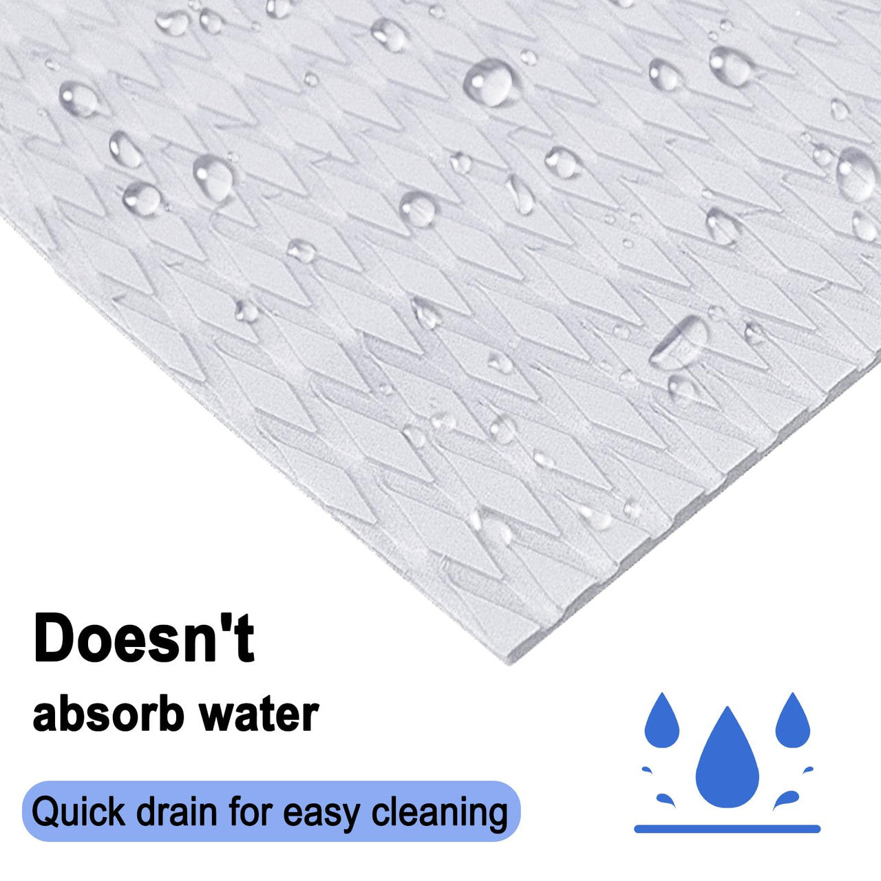 HZshark EVA Foam Traction Pad Deck Grip Mat Non-Slip 94.5"X21.6" DIY Trimmable Sheet Universal for Boat Decking, Surfboard, Kayak, RV Flooring, Steps, Pool, Skimboard, SUP, Golf Cart, Car and More