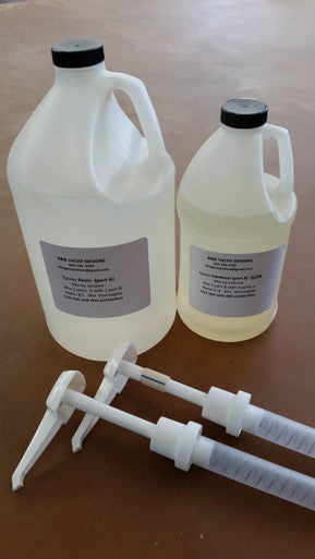 Epoxy and glass kit for foil board