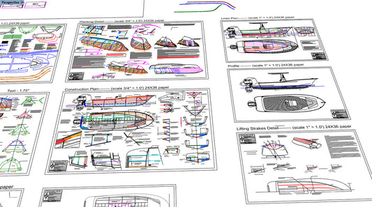 Ocracoke 20-B Plans and CNC .DXF FILES