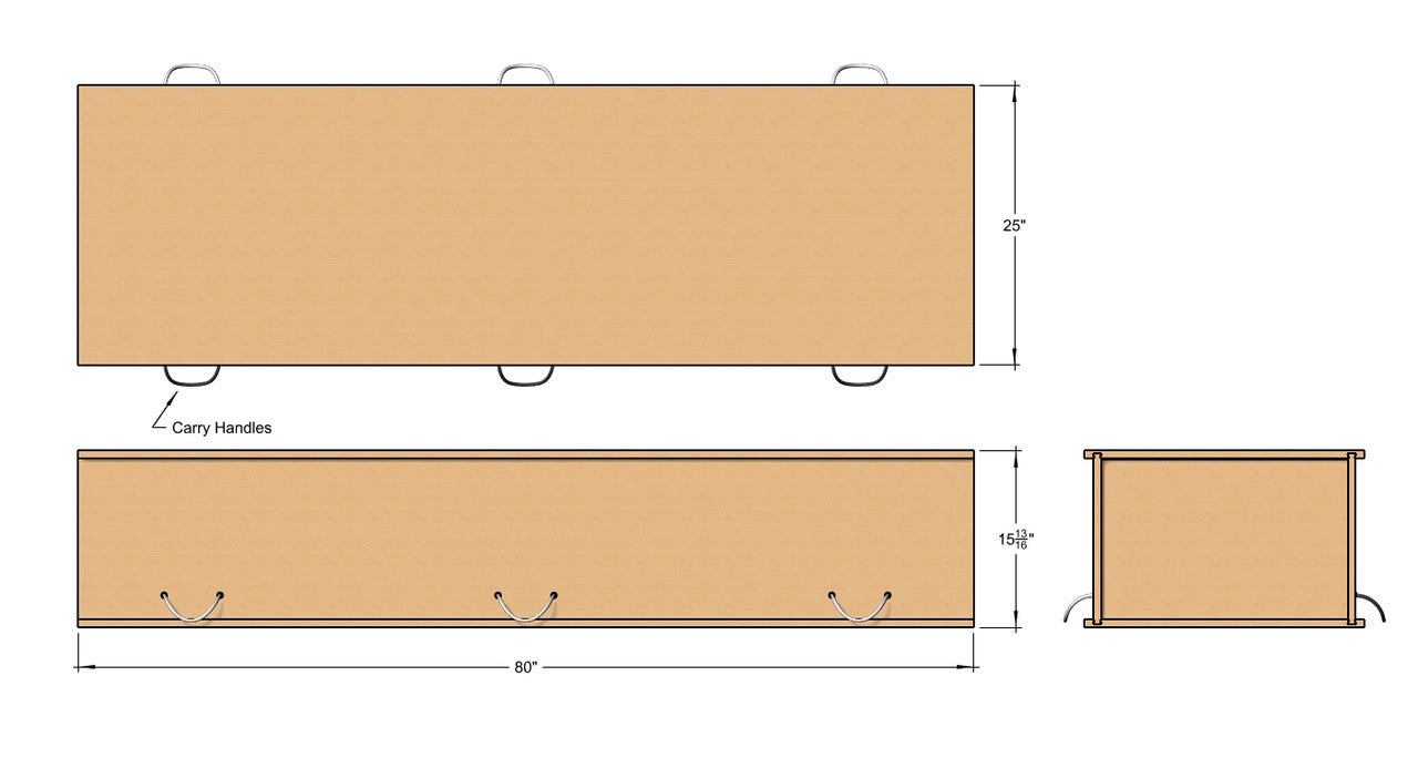 Plywood Casket