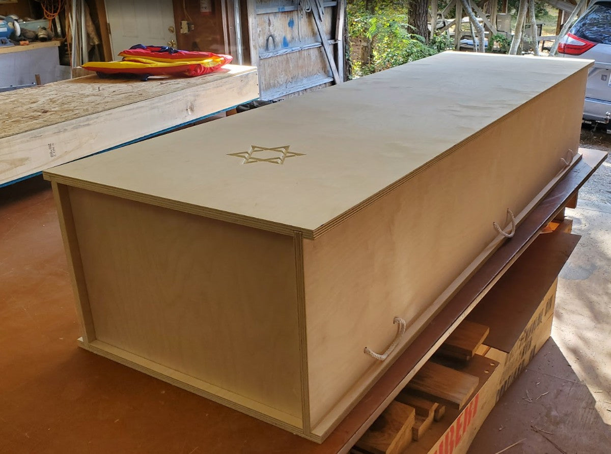 Plywood Casket