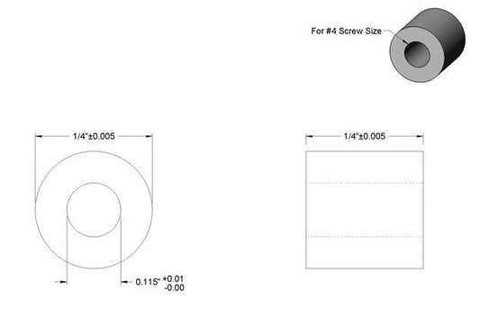 Rivet Spacer