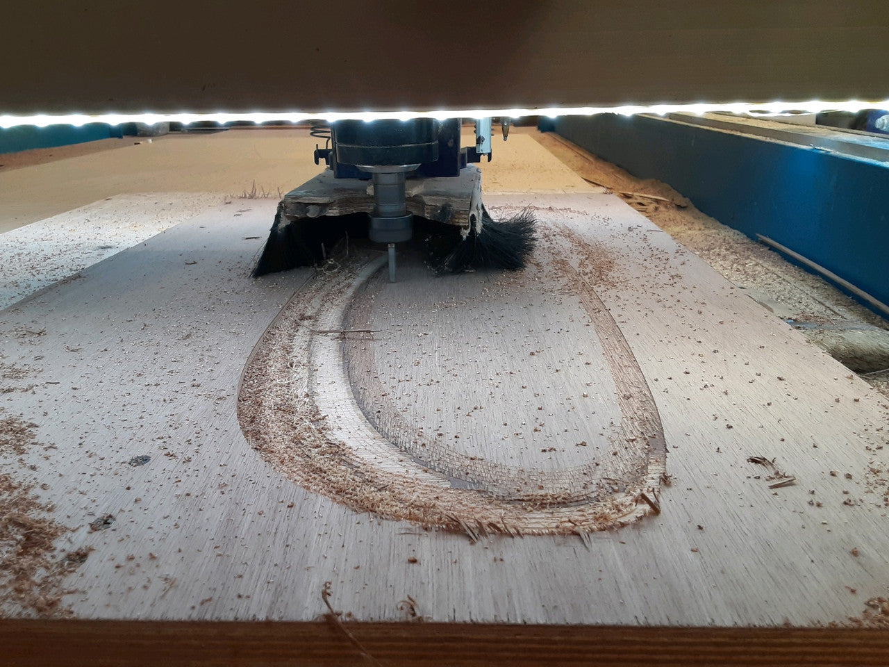 CNC cut Rudder Blade