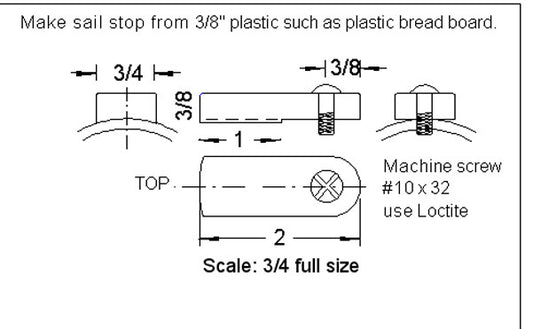 Sail Stop for B&B Track