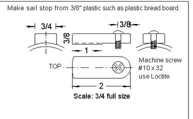 Sail Stop for B&B Track