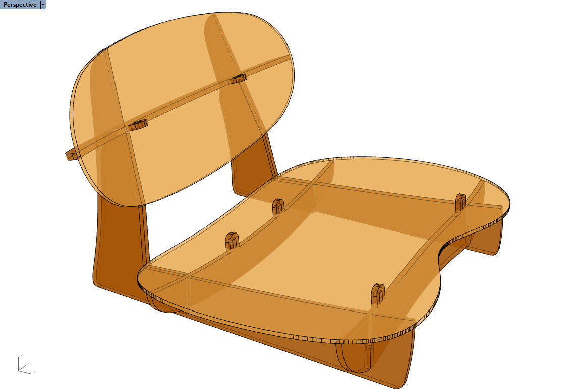 Tractor Style Canoe Seat Plans (Instant Download)