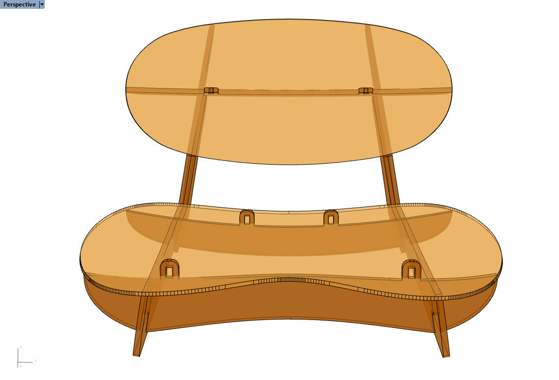 Tractor Style Canoe Seat Plans (Instant Download)