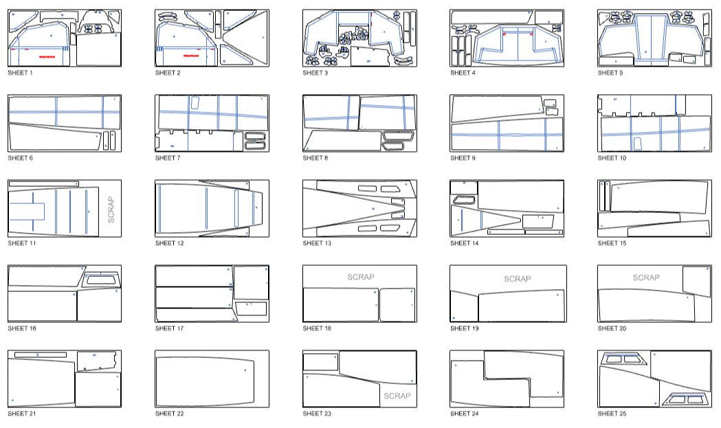 5.80 CNC Plywood Kit