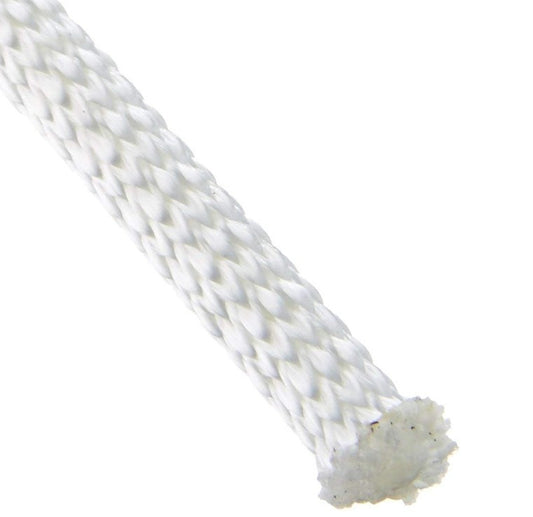 1/4" Low Stretch White Poly