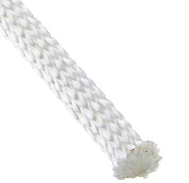 1/4" Low Stretch White Poly